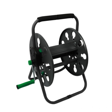 Factory selling outdoor plastic hose reel cart spray straight gun Hose Garden water hose reel